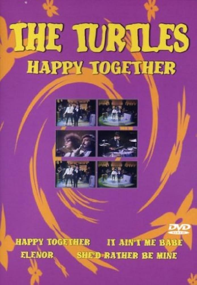 The Turtles Happy Together DVD (5), Alle leeftijden, Ophalen of Verzenden, Zo goed als nieuw, Muziek en Concerten