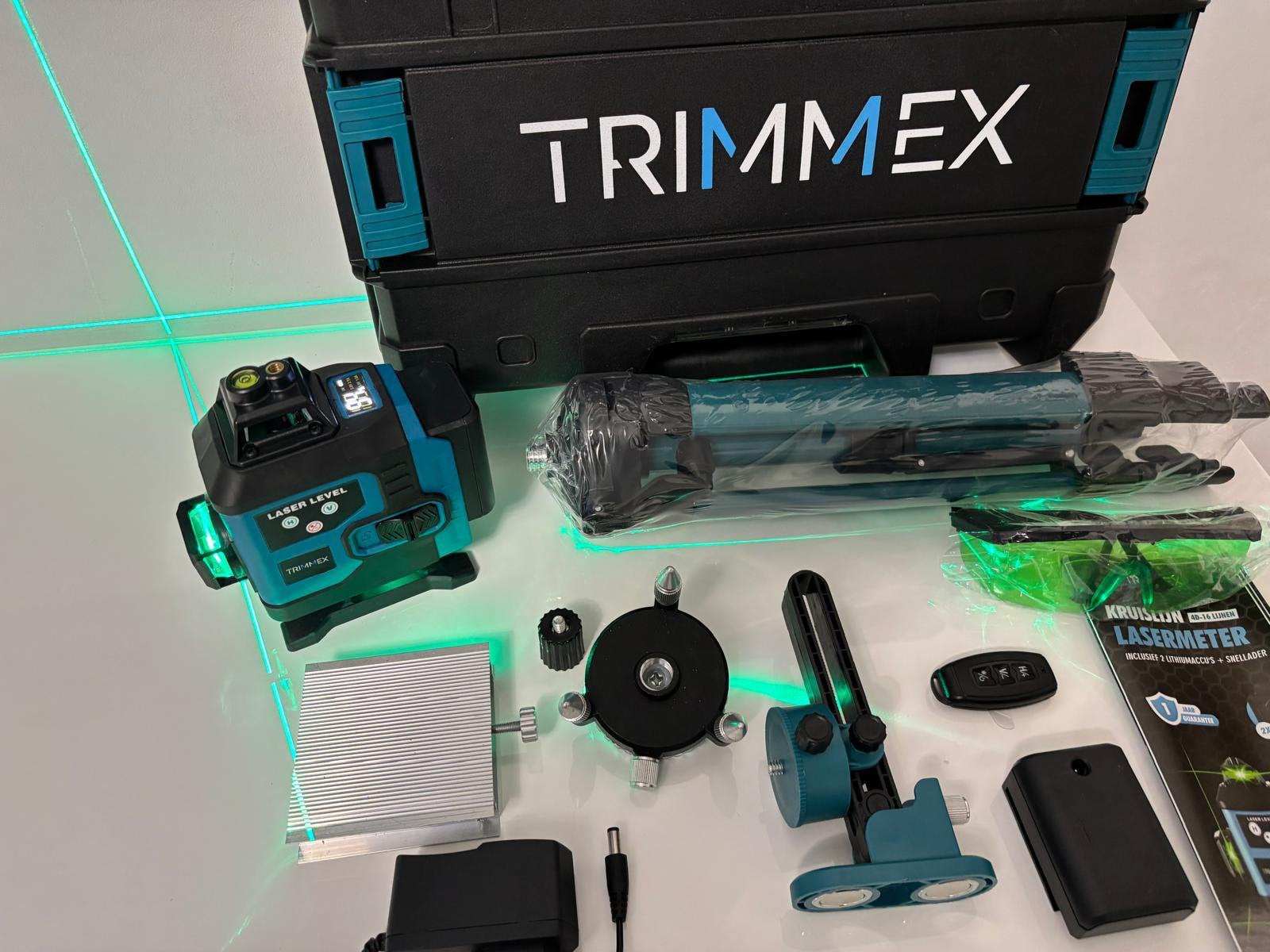 Trimmex Kruislijnlaser+Statief Ultieme Precisie voor Klussen, Doe-het-zelf en Verbouw, Gereedschap | Handgereedschap, Ophalen