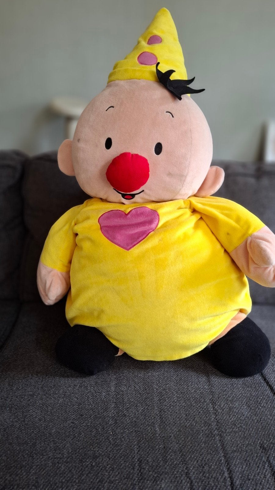 Grote Bumba knuffel 90 cm  studio 100, Ophalen, Gebruikt, Overige merken, Overige typen