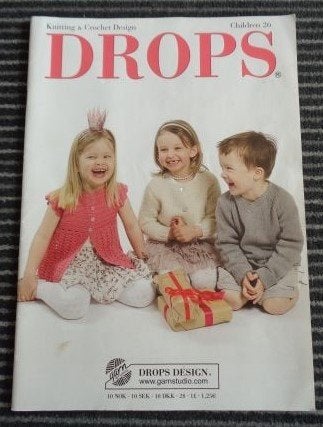 Drops Design Children nr. 26 baby kinderen breiboek haakboek, Verzenden, Zo goed als nieuw, Breien of Haken, Patroon of Boek