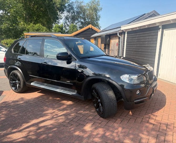 BMW X5 3.0 D AUT 2009 Zwart 7 pers, 2993 cc, 255 €/maand, 7 stoelen, Zwart
