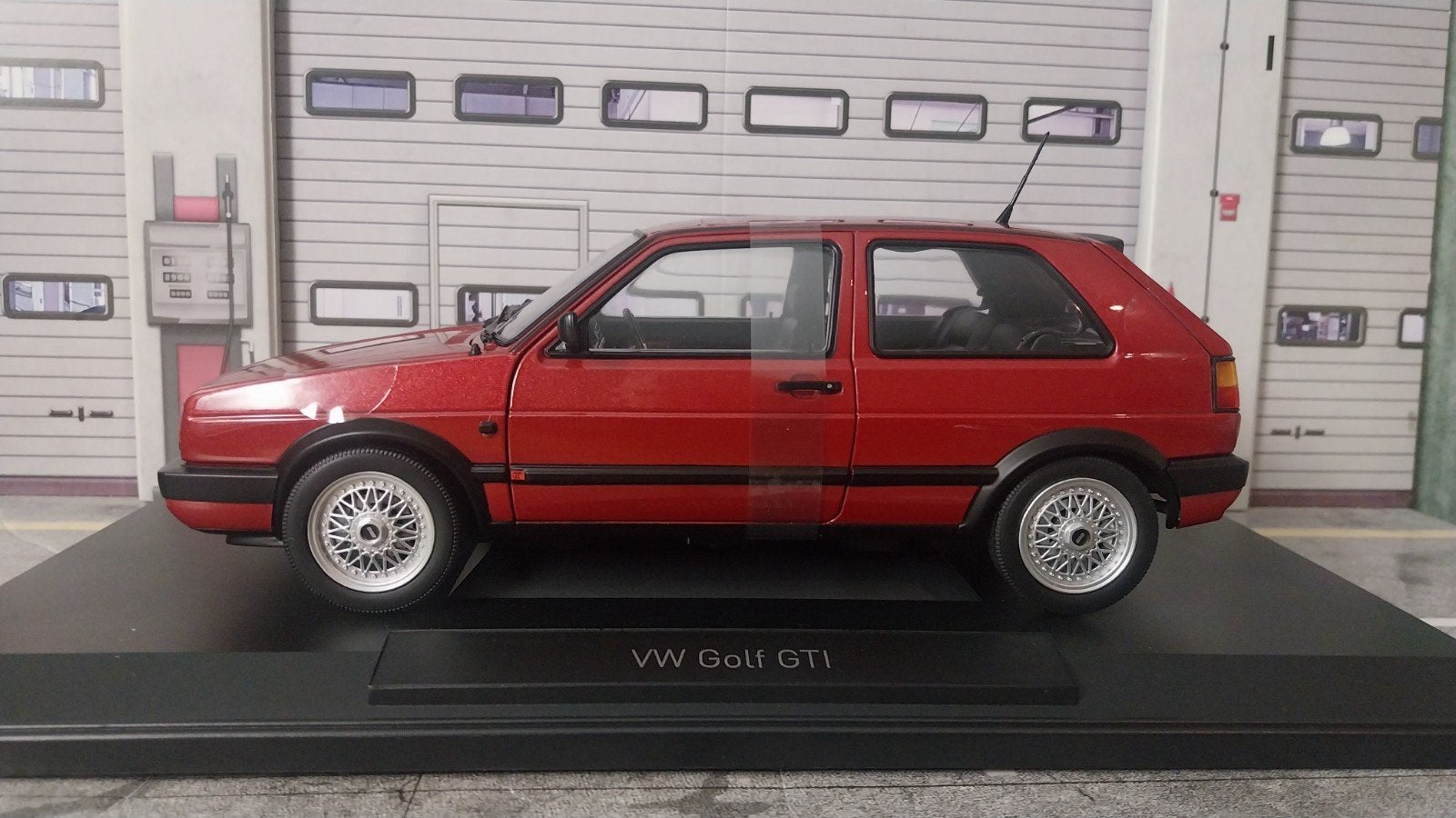 Volkswagen golf mk2 gti 1990 rood metallic, Ophalen of Verzenden, Nieuw, Auto, Norev