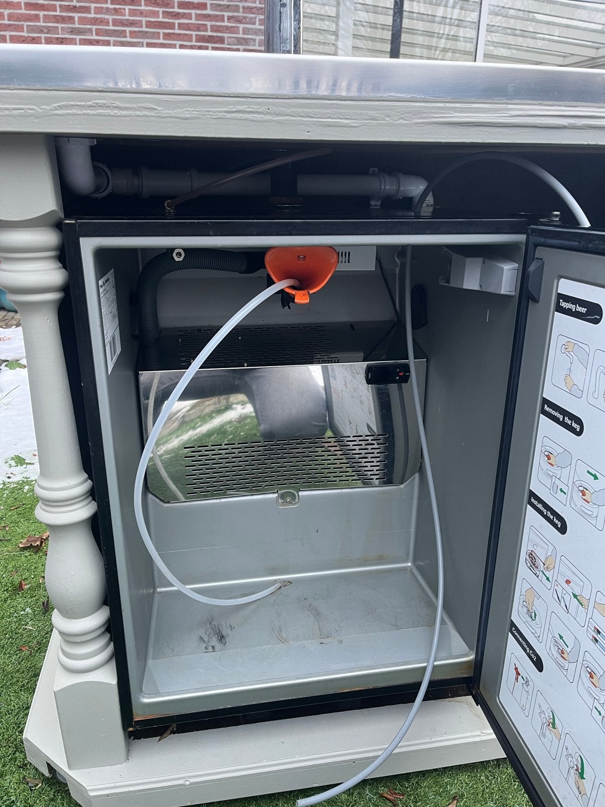 Mobiele tapinstallatie / Bar - Perfect voor feesten!, Ophalen of Verzenden, Gebruikt, Overige typen