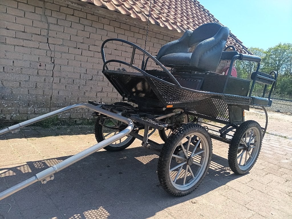 Te koop leuke marathonwagen voor grote pony/klein paard, Gebruikt, Marathonwagen, Paard of Pony