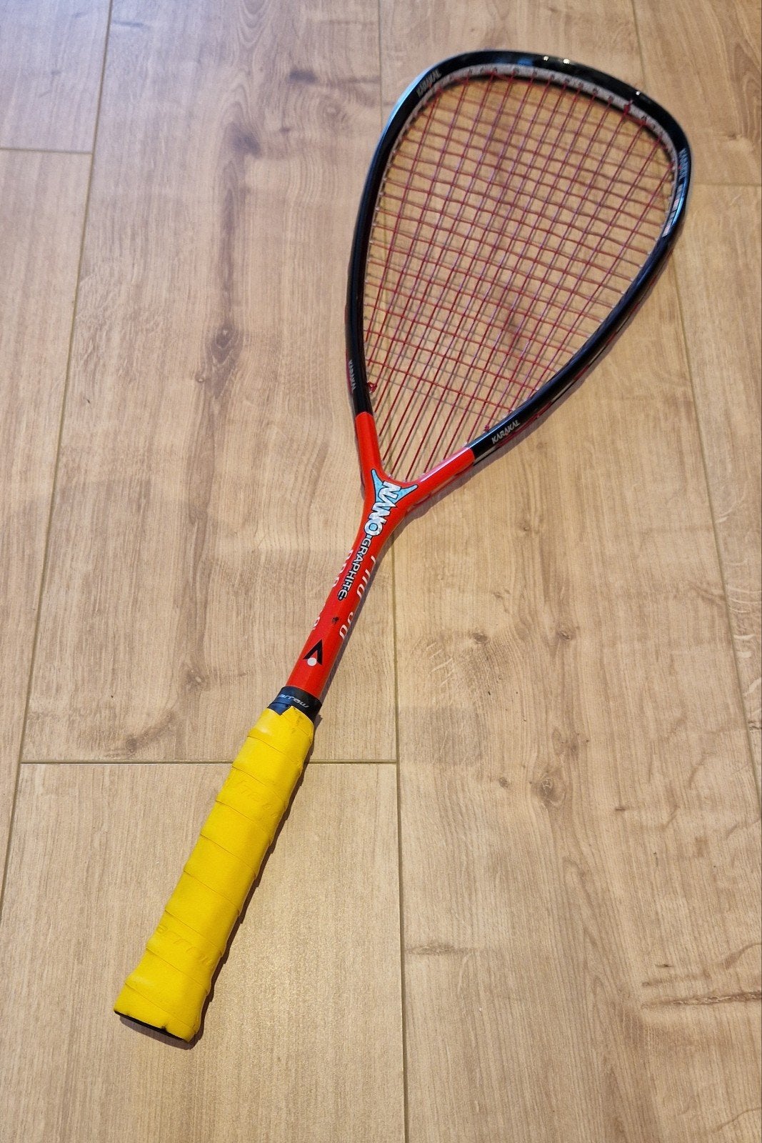 Squash racket van Karakal, Ophalen of Verzenden, Gebruikt, Racket, Met hoes