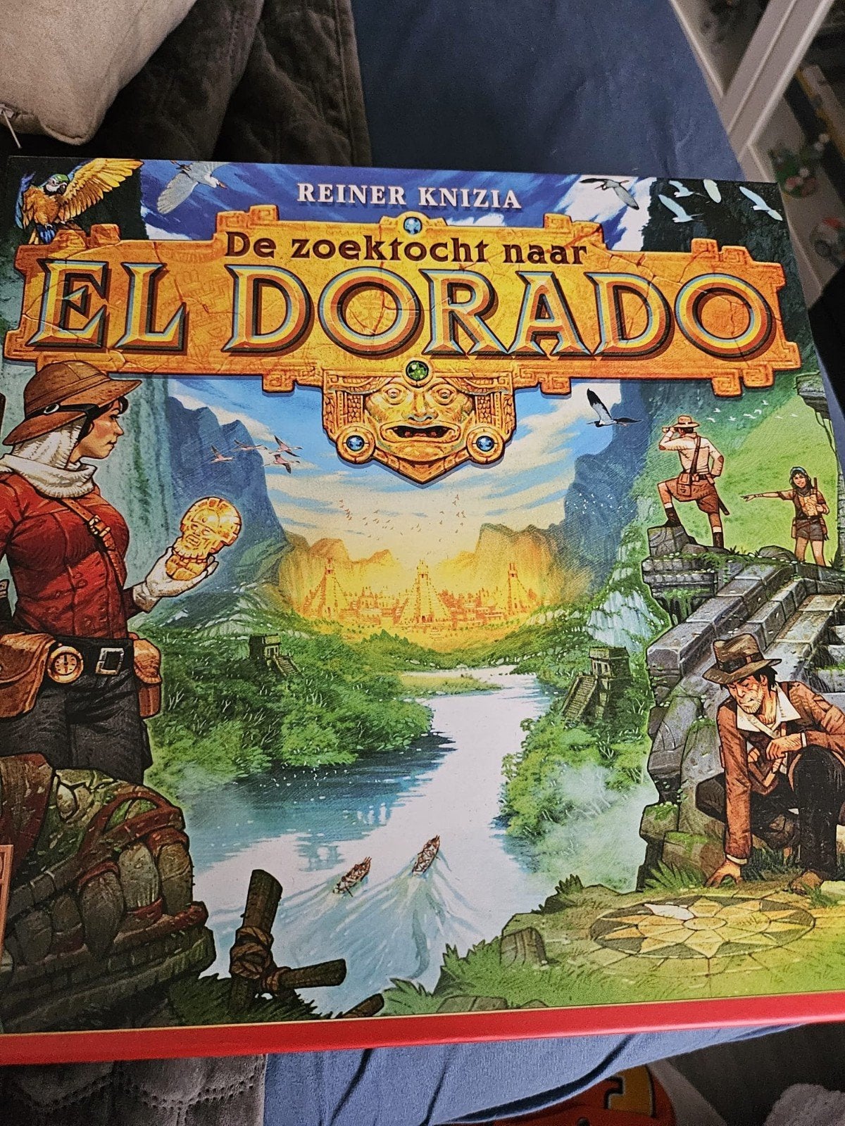 De Zoektocht naar El Dorado Bordspel ALLEEN OPHALEN, Drie of vier spelers, Ophalen, Zo goed als nieuw, 999 Games