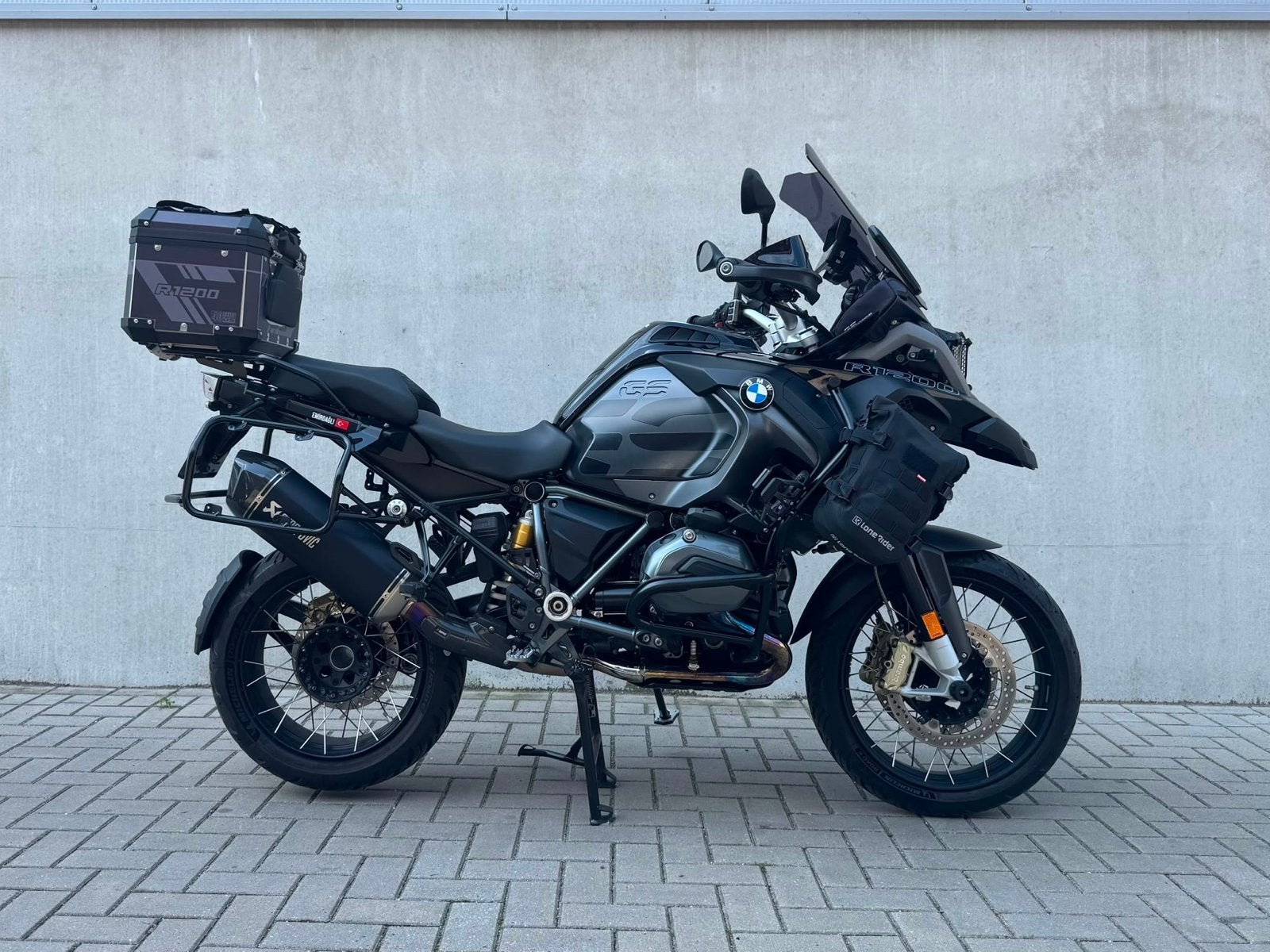 BMW GS 1200 Adventure Triple Black, Motoren, 2 cilinders, Motorrijbewijs A, Gebruikt, Particulier