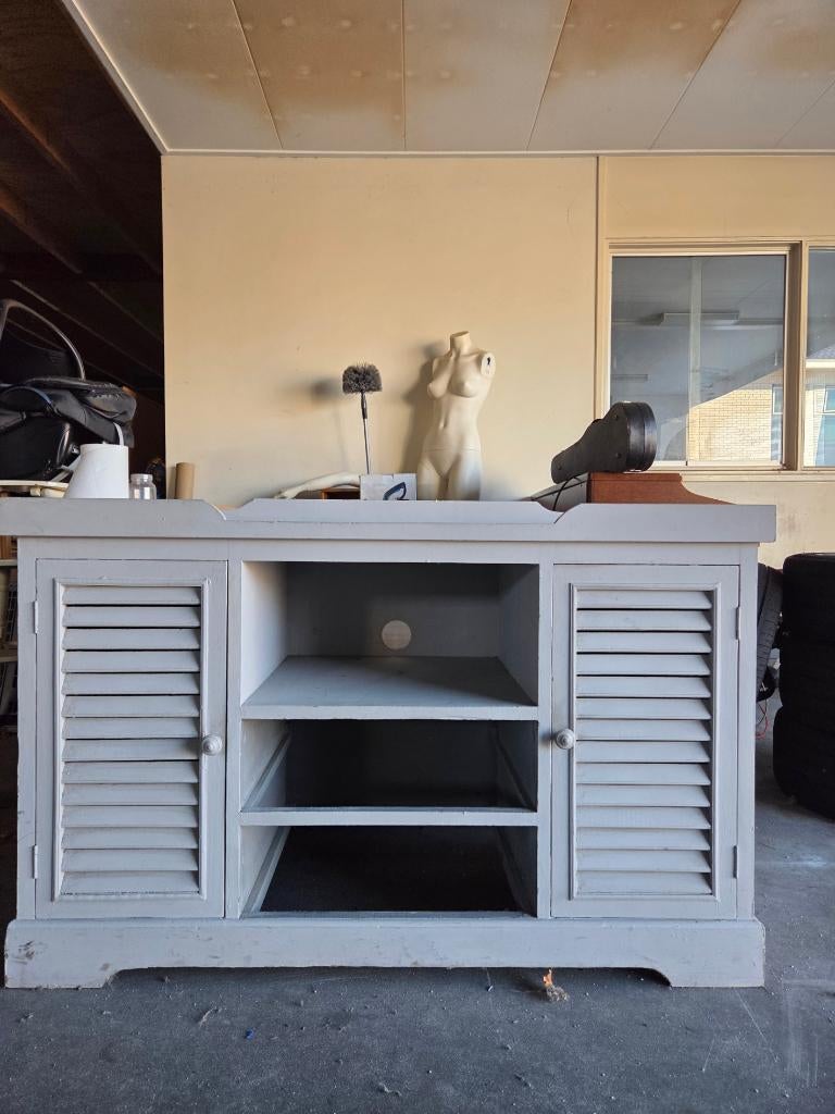 Tv kast grijs-113x49x73cm, Huis en Inrichting, Gebruikt, Ikea, Info@ikea.nl, Ophalen