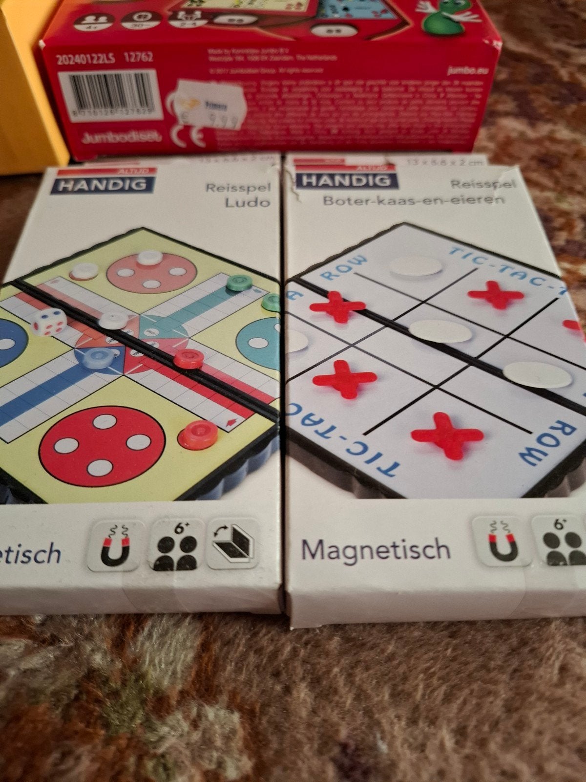 diverse reisspelletjes, t.e.a.b., Een of twee spelers, Ophalen, Zo goed als nieuw, Reisspel