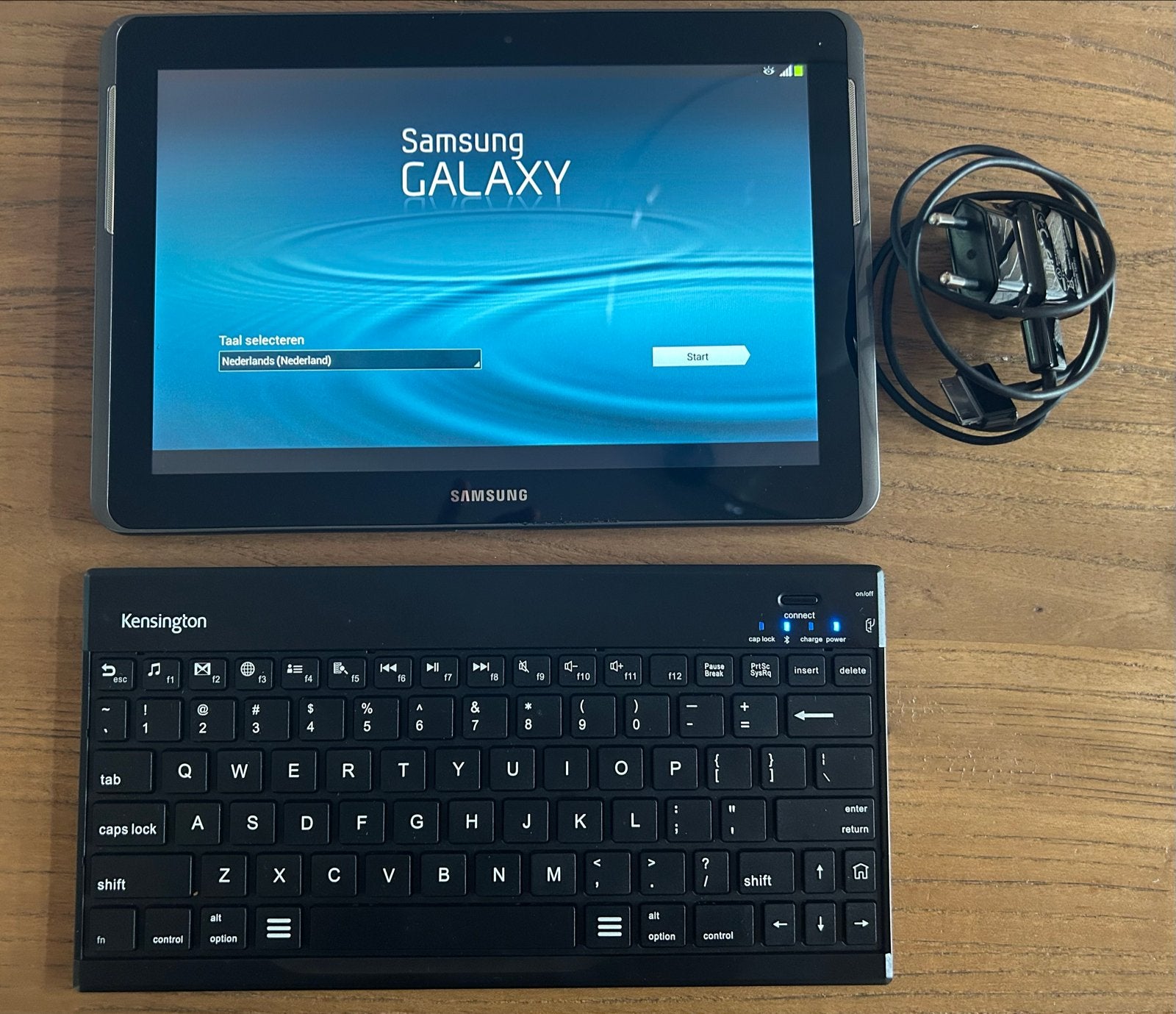 Samsung Galaxy Tab 2 10.1 (GT-P5100) met Kensington toetsenb, Computers en Software, 10 inch, Nieuw, Ophalen of Verzenden, 16 GB