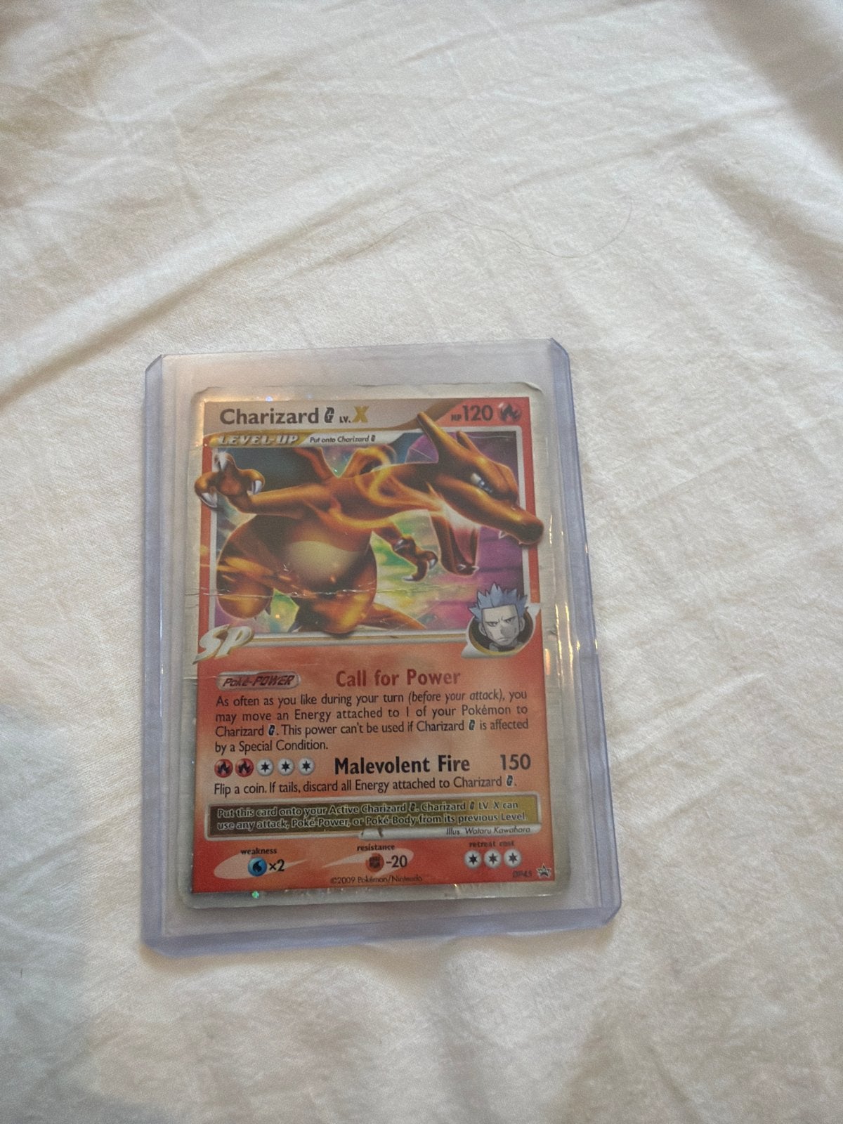 Charizard G lv.X Pokémon kaart - Zeldzaam, Ophalen, Gebruikt, Losse kaart, Foil