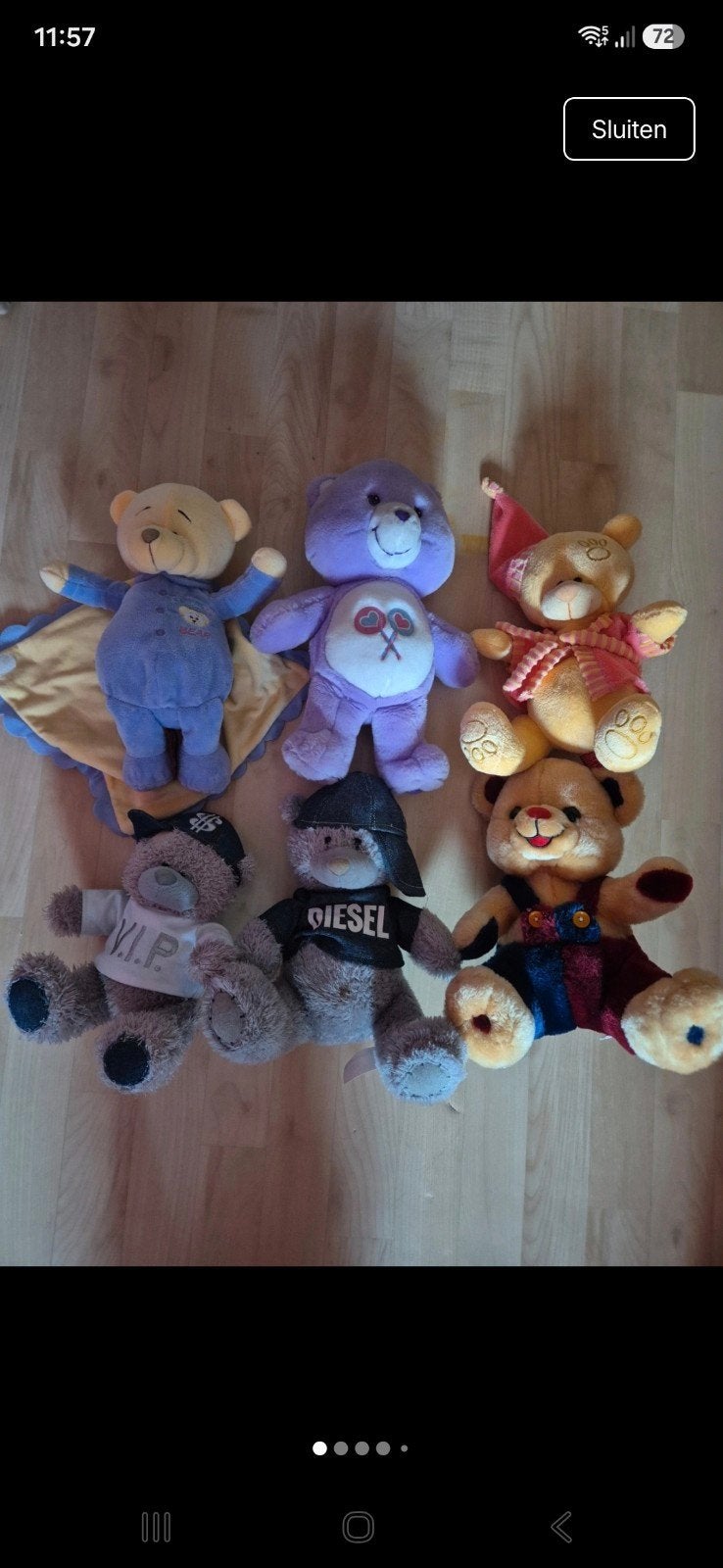 Leuke knuffelberen, diverse soorten en maten, Kinderen en Baby's, Gebruikt, Overige merken, Overige karakters, Beer