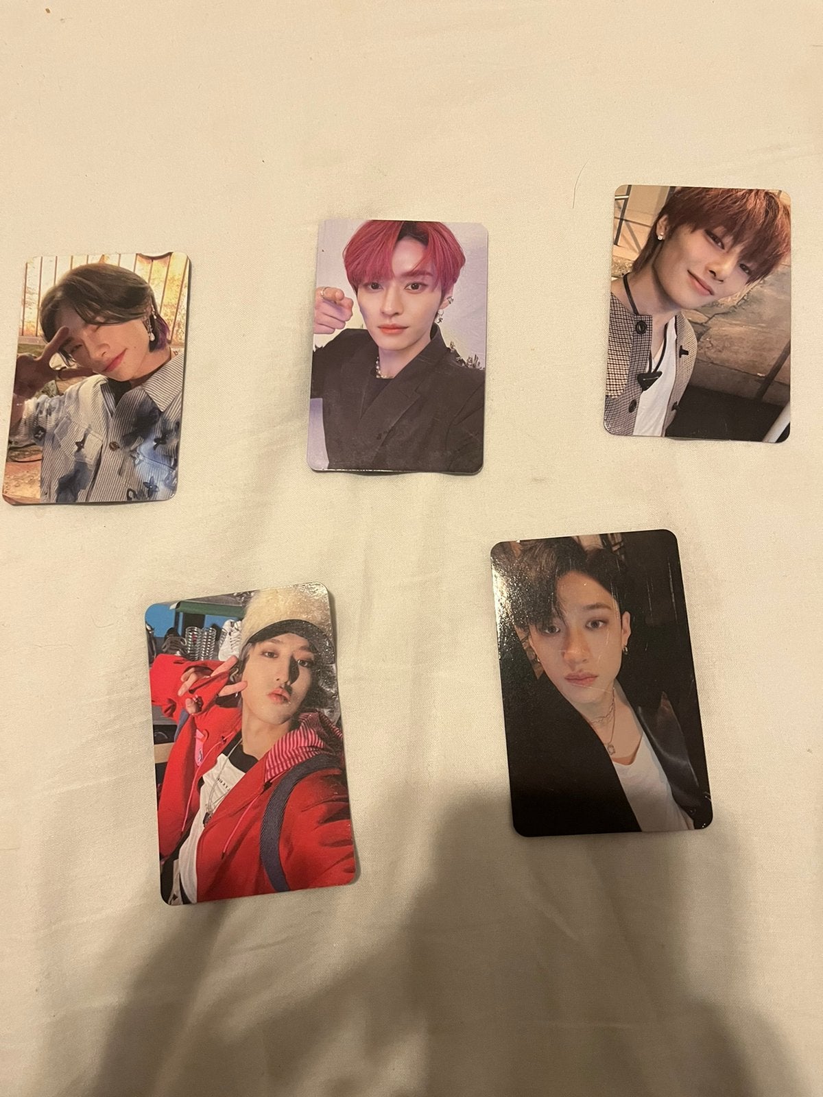 Stray kids pc 5x, Verzenden, Zo goed als nieuw, Foto of Kaart