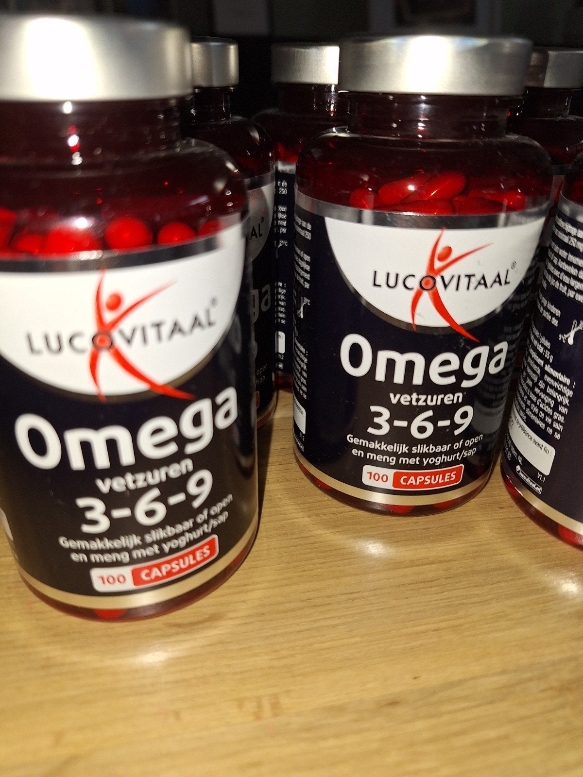 Lucovitaal Omega 3-6-9 Vetzuur Capsules - 100 stuks, Ophalen of Verzenden, Nieuw, Poeder of Drank