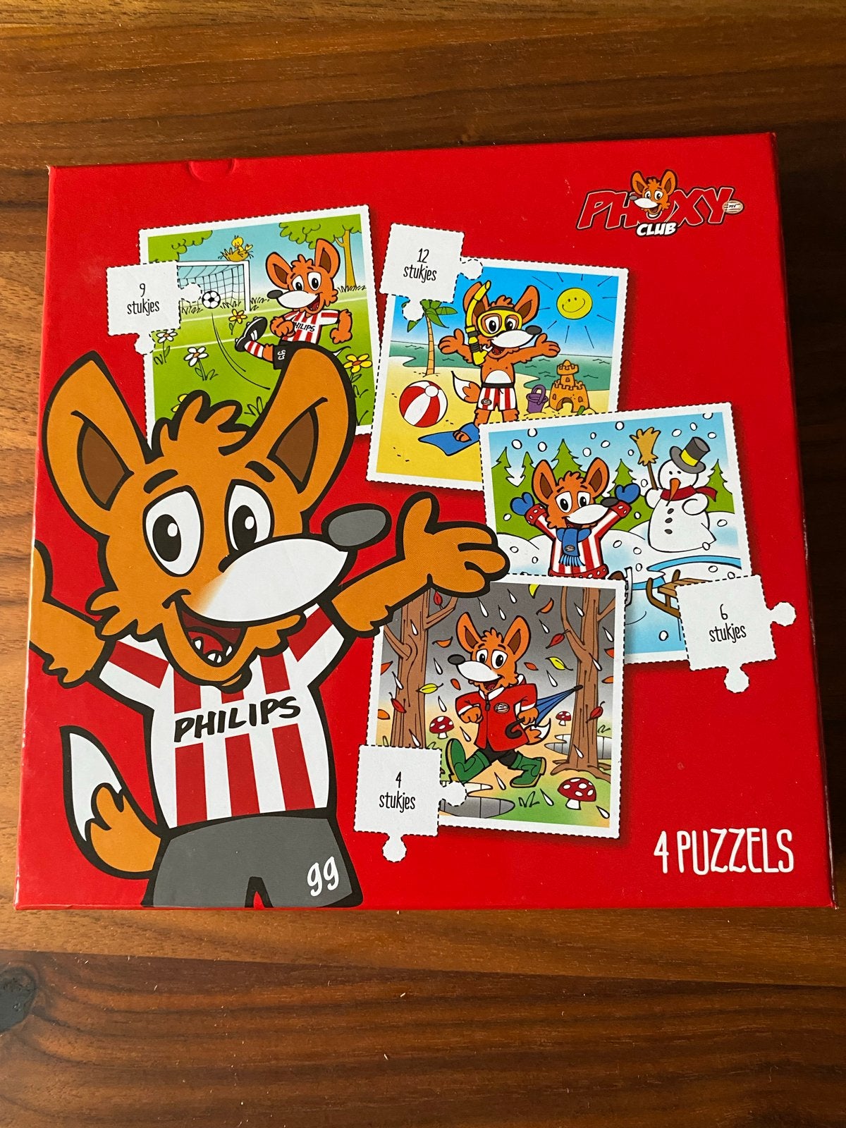 Phoxy Club Puzzels - 2x leuke puzzels voor kinderen, Ophalen, 10 tot 50 stukjes, Zo goed als nieuw, 2 tot 4 jaar