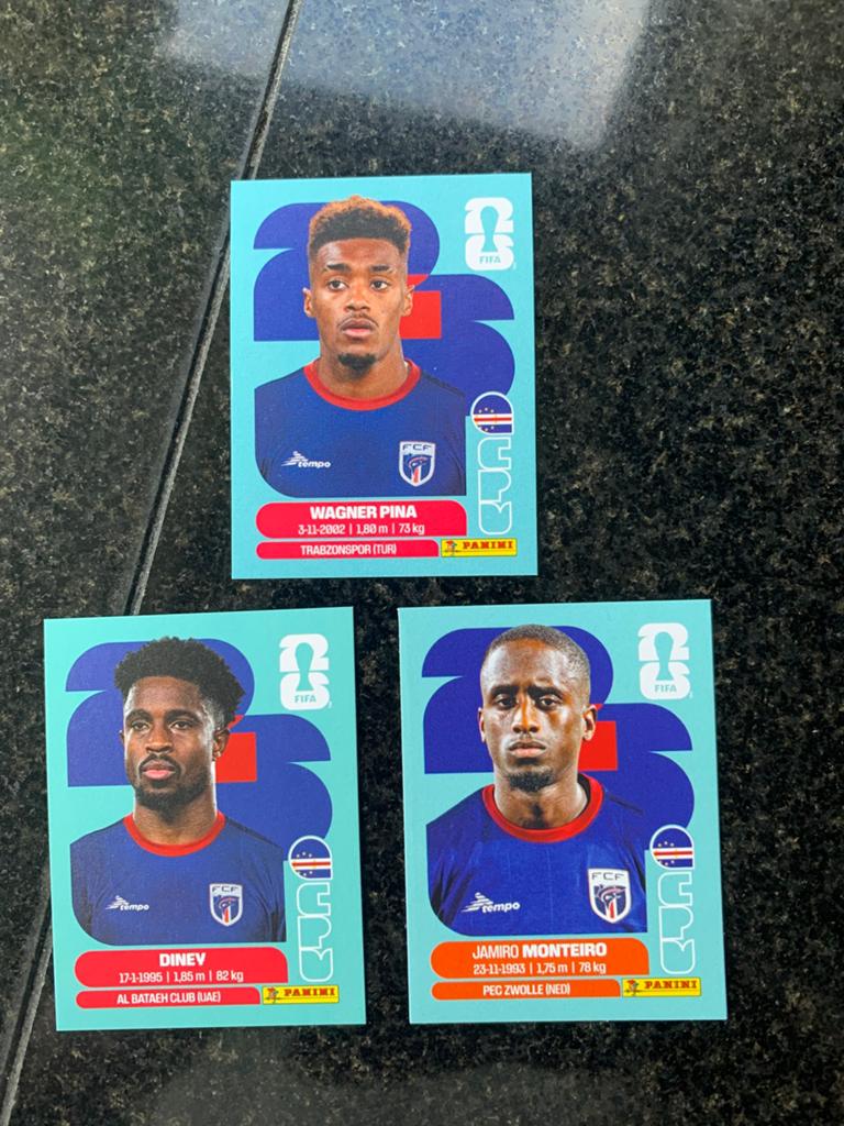 Kaap Verdië (WK 2026 Panini stickers), Ophalen of Verzenden, Zo goed als nieuw, Meerdere stickers