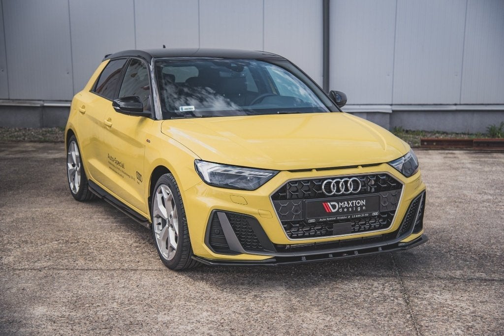 Voorlip diffuser sideskirt spoiler - Audi A1 S-Line GB 18+, Ophalen of Verzenden