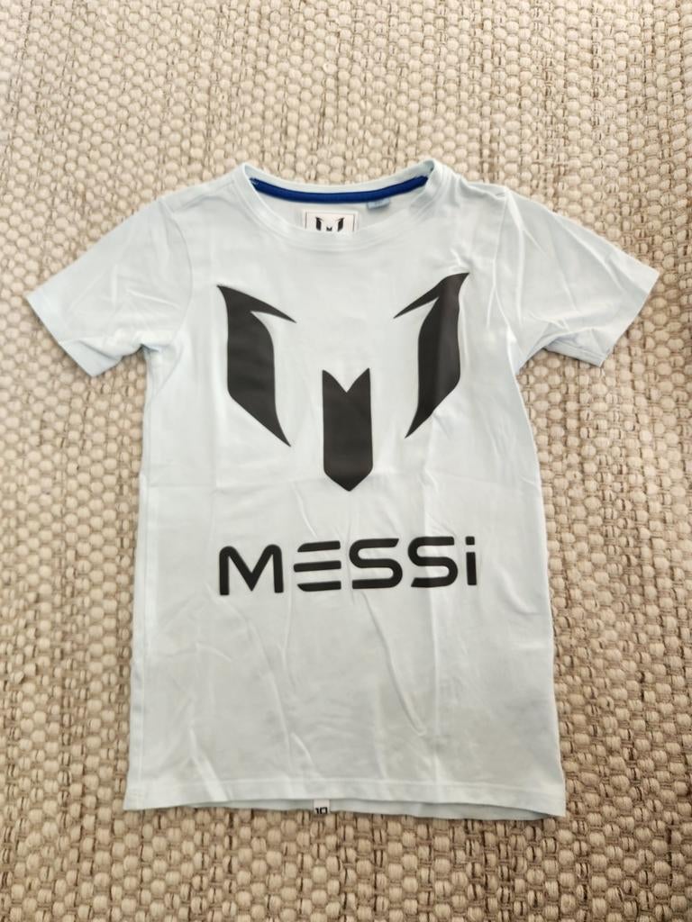 Vingino/Messi shirt maat 122-128 als nieuw, Ophalen of Verzenden, Zo goed als nieuw, Vingino, Shirt of Longsleeve
