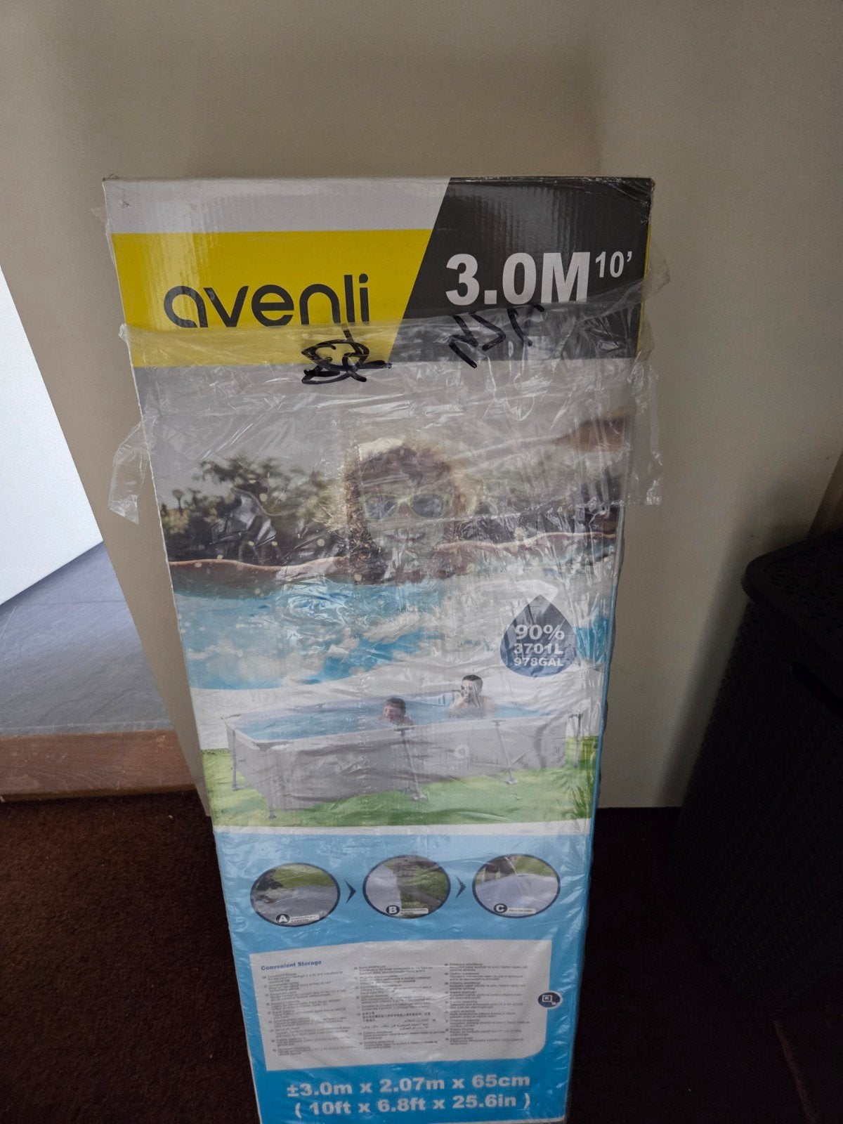 zwembad, Ophalen of Verzenden, Rechthoekig, Opzetzwembad, Minder dan 80 cm