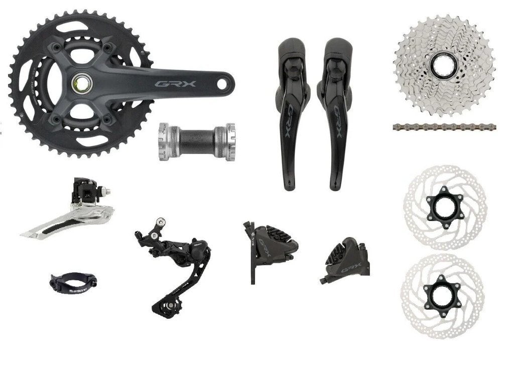 NIEUW Complete Shimano GRX400 2x10 Groepset, Shimano, Overige materialen, Nieuw, Ophalen of Verzenden