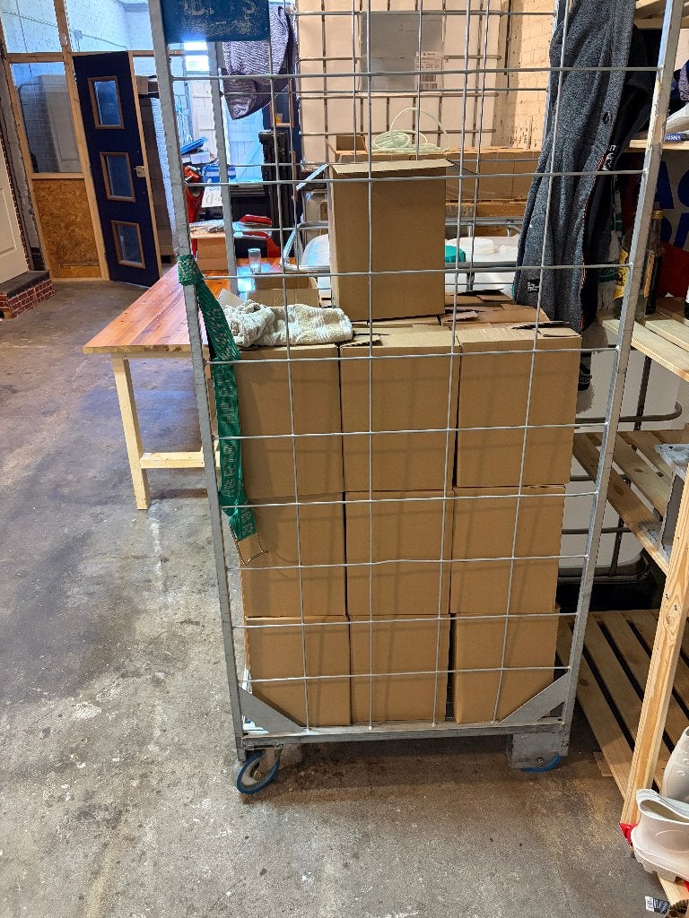 Rolcontainer, transportkar, 100 liter of meer, Ophalen, Gebruikt, Transportkar