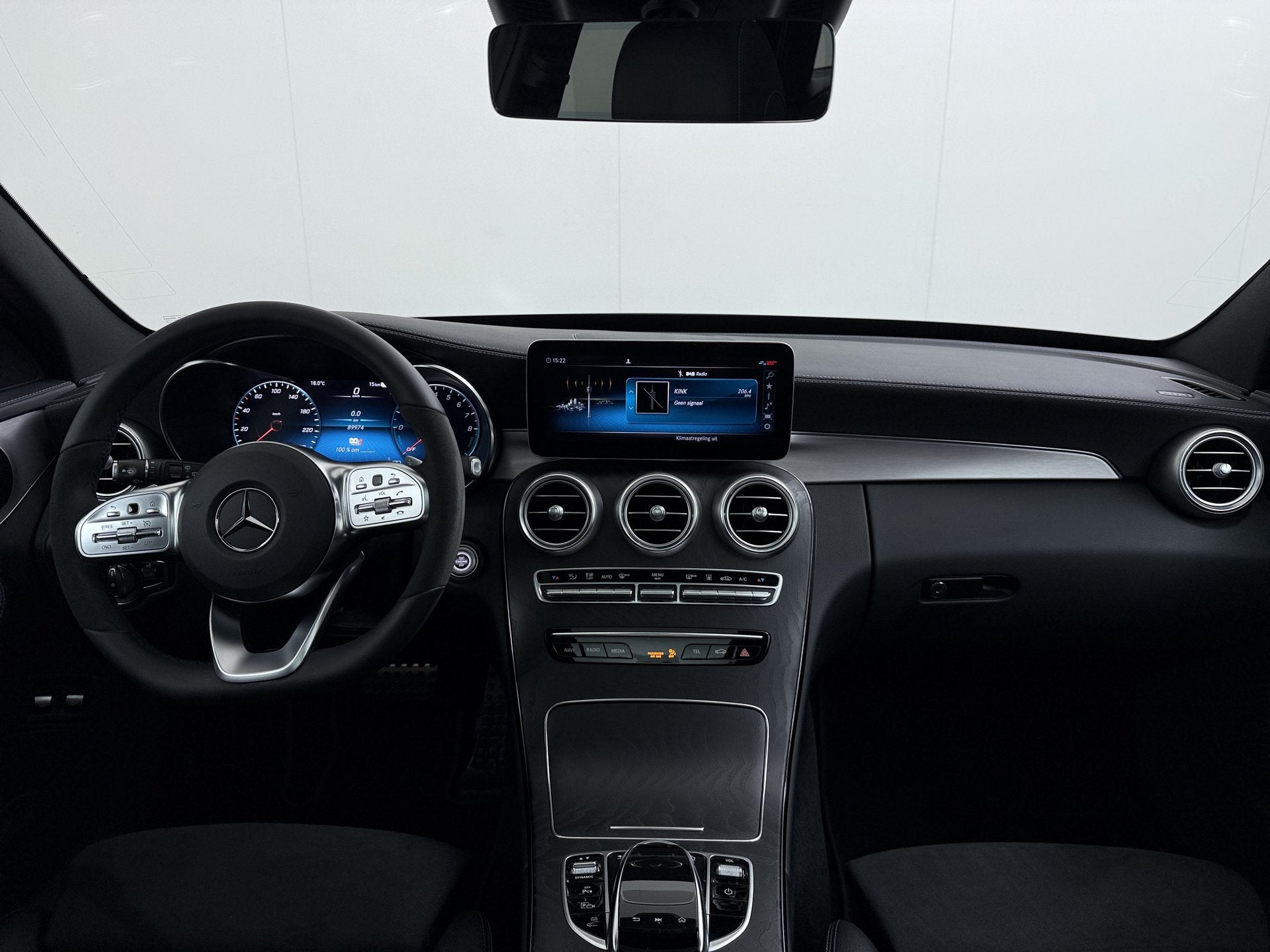 Mercedes-Benz C-Klasse Estate 300 EQ Hybrid AUT-9 AMG Pano-D, Auto's, Dealer onderhouden, Achterwielaandrijving, 57 km, Hybride Elektrisch/Benzine