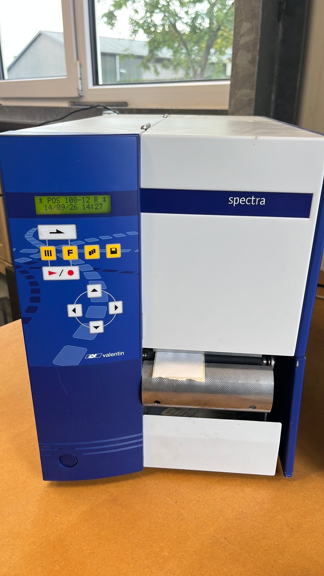 Etiketteermachine Valentin Spectra 108-12, Ophalen, Zo goed als nieuw, Etiket