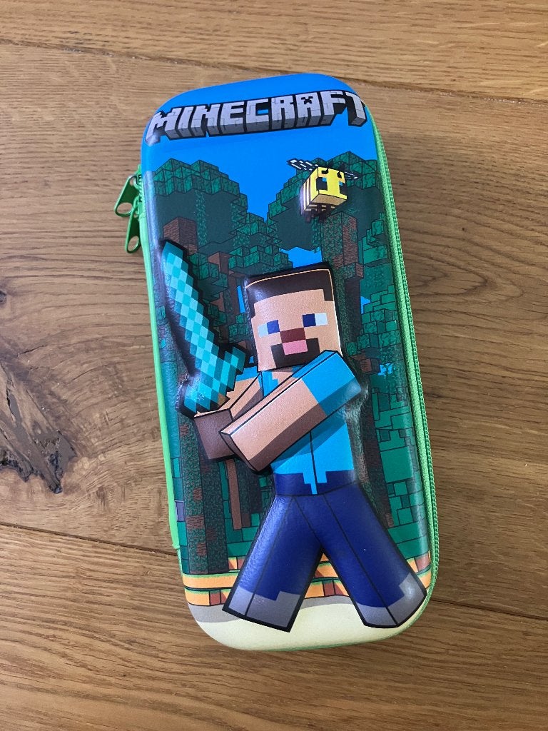 Minecraft etui, Ophalen of Verzenden, Zo goed als nieuw