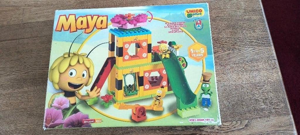 Maya de Bij unico (duplo) blokken, Ophalen of Verzenden, Gebruikt, Bouwen