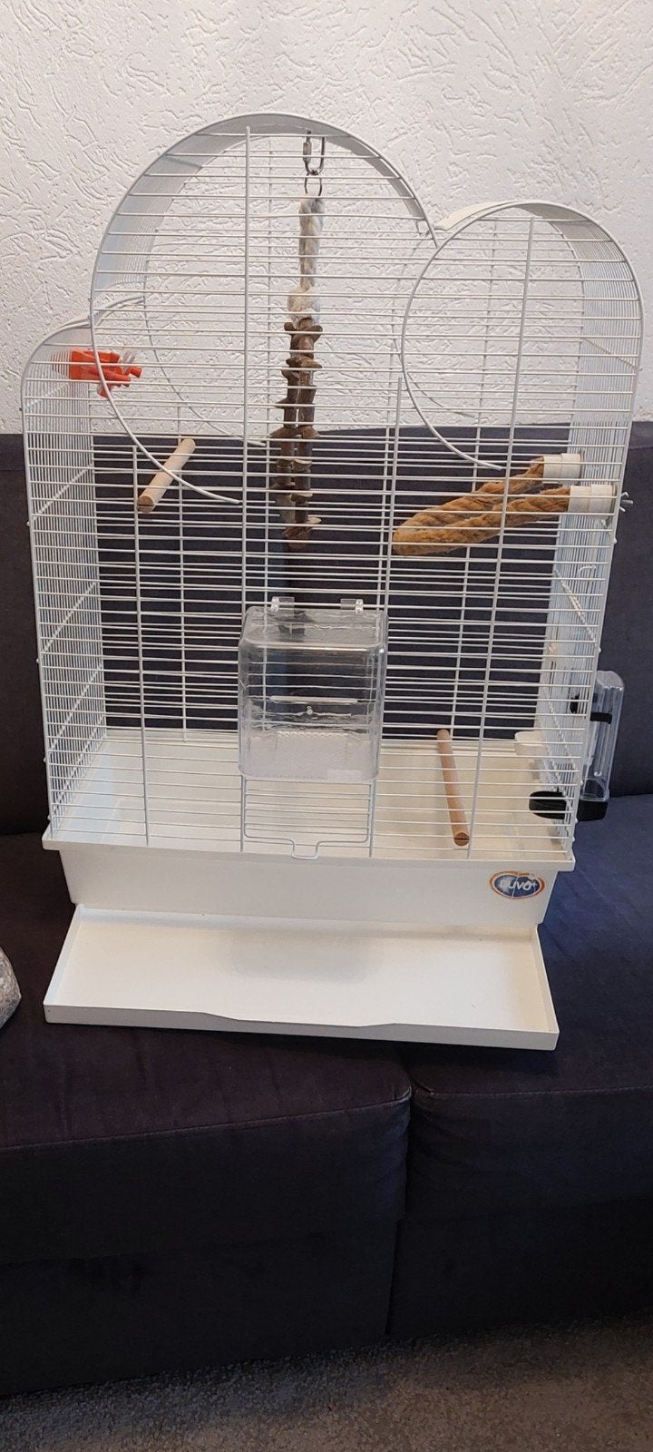 te koop  vogelkooi De kooi 2 weken oud, Ophalen, Zo goed als nieuw, Metaal, Vogelkooi