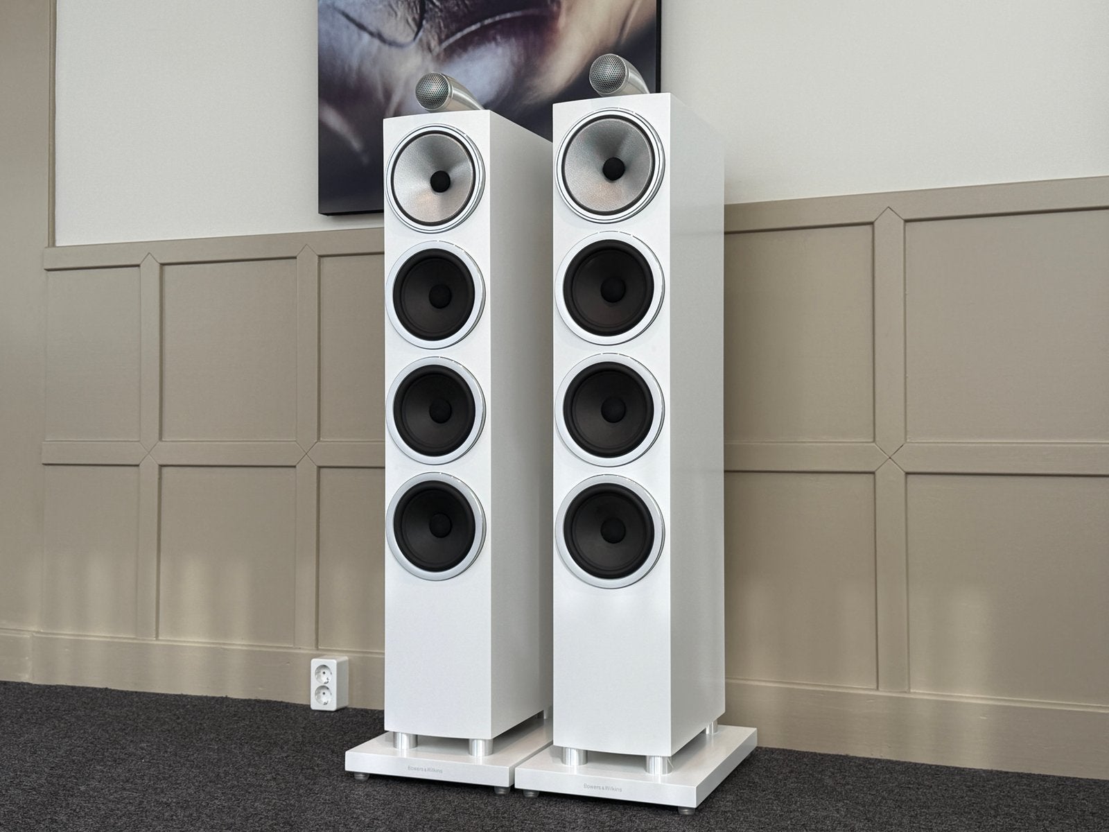 B&W 702 S3, Audio, Tv en Foto, 150 watt of meer, Speakerset, Ophalen of Verzenden, Zo goed als nieuw