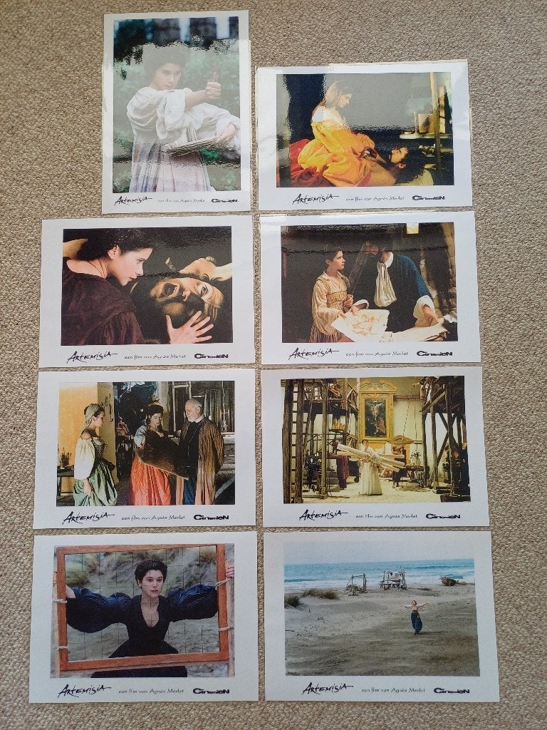ARTEMISIA     lobbycard set., Verzenden, Nieuw, A4 of kleiner, Film en Tv