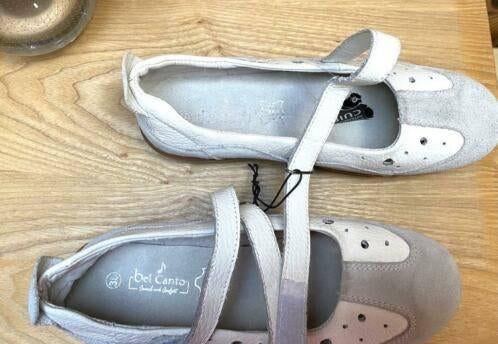 Bel Canto leren schoenen maat 36, Beige, Nieuw, Ophalen of Verzenden, Sneakers of Gympen