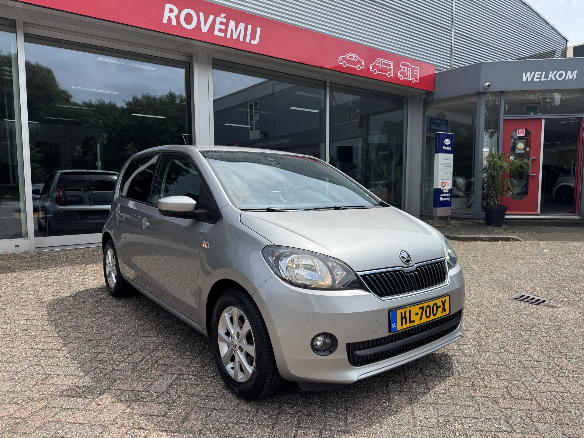 Skoda Citigo 1.0 Greentech Fresh Cruise, Airco, Bluetooth, L, Voorwielaandrijving, Stof, Gebruikt, 840 kg