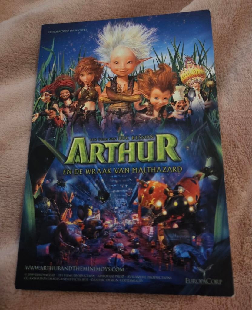 Arthur en de wraak van Malthazard - 2009, Verzenden, 1980 tot heden, Ongelopen, Kinderen