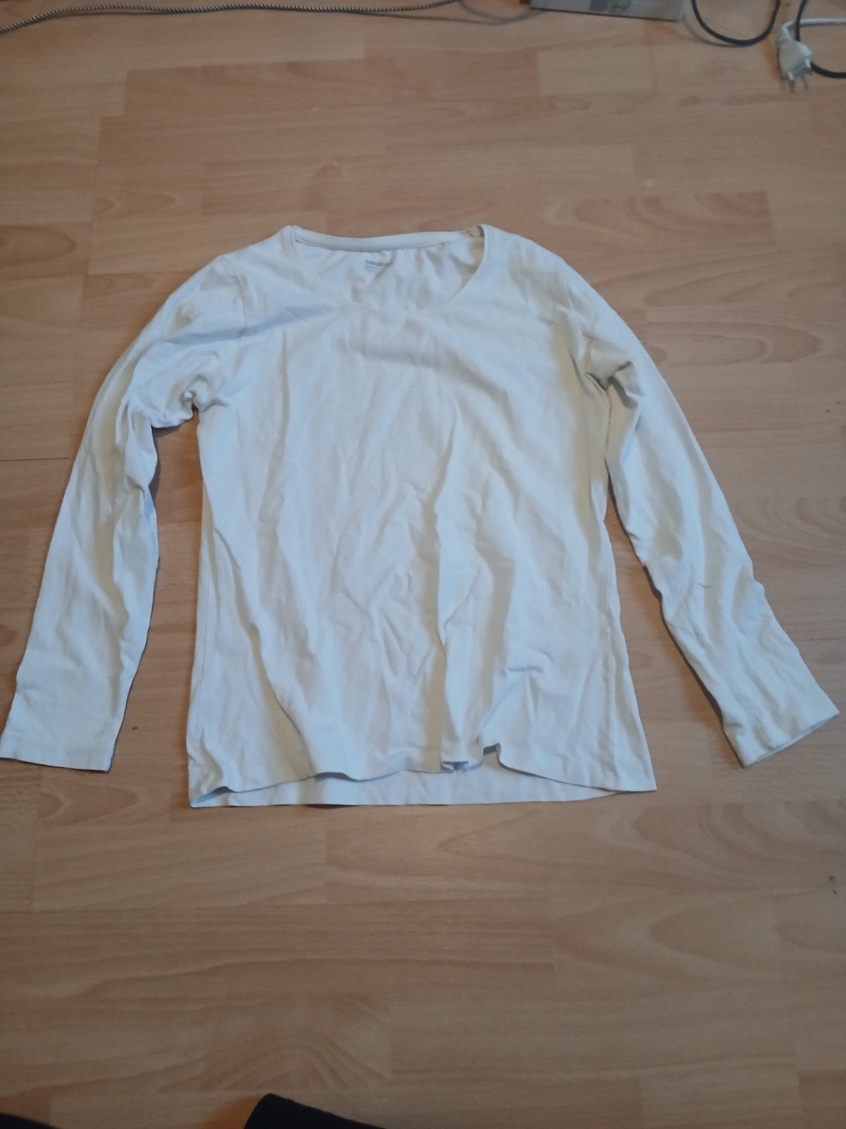 White long sleeve shirt, Maat 38/40 (M), Zeeman, Wit, Ophalen of Verzenden