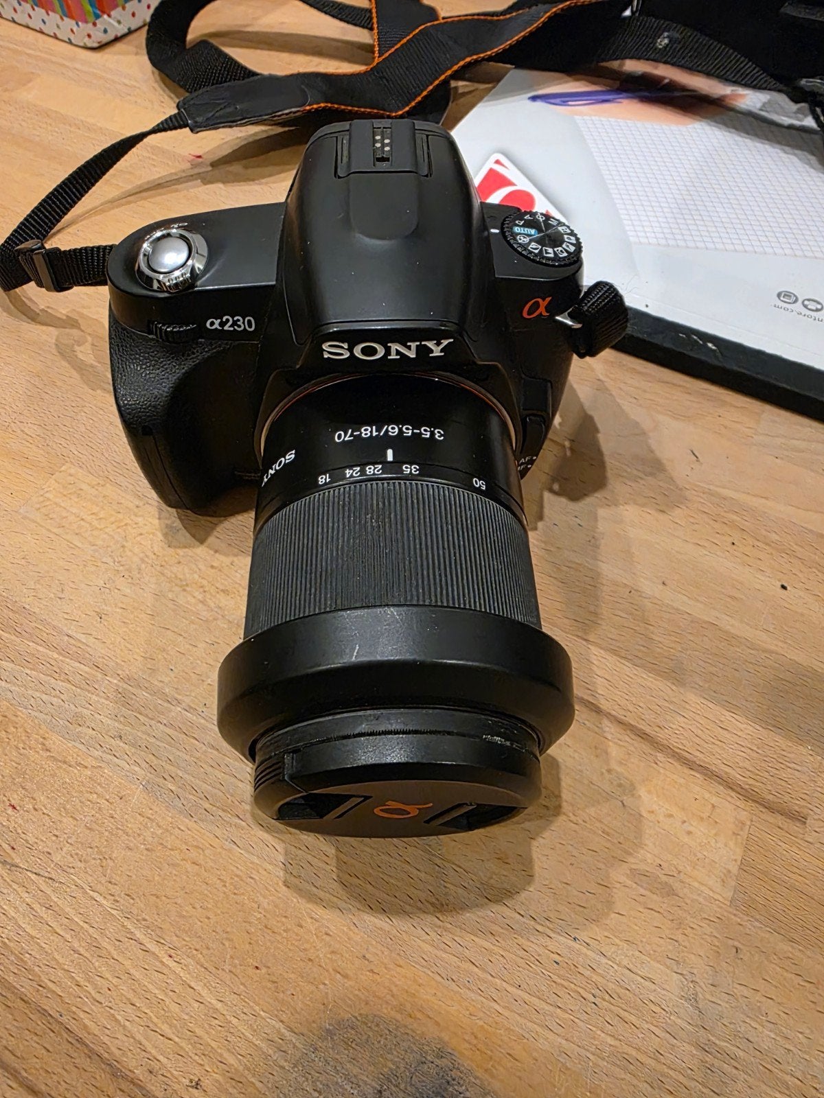 Sony Alpha 230 DSLR met 4 lenzen en fototas, Audio, Tv en Foto, Fotografie | Lenzen en Objectieven, Gebruikt, Sony, Overige typen