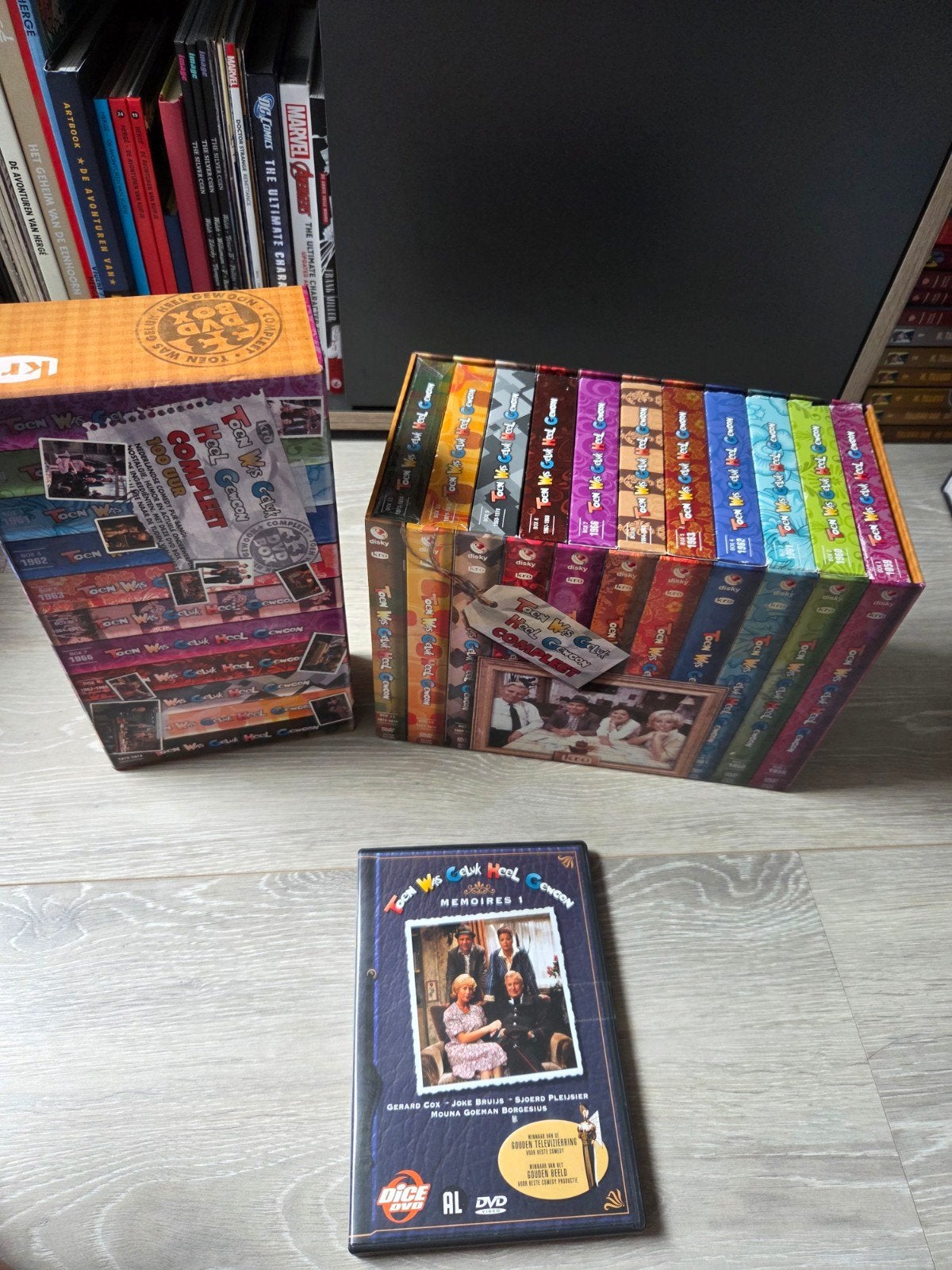 Toen was geluk heel gewoon - Complete serie boxset, Cd's en Dvd's, Alle leeftijden, Ophalen of Verzenden, Zo goed als nieuw, Komedie