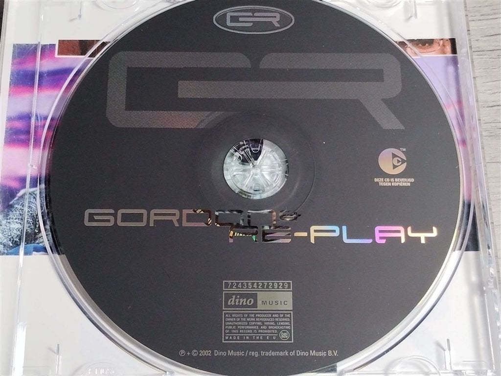 Gordon & Re-Play, Cd's en Dvd's, Ophalen of Verzenden, Zo goed als nieuw