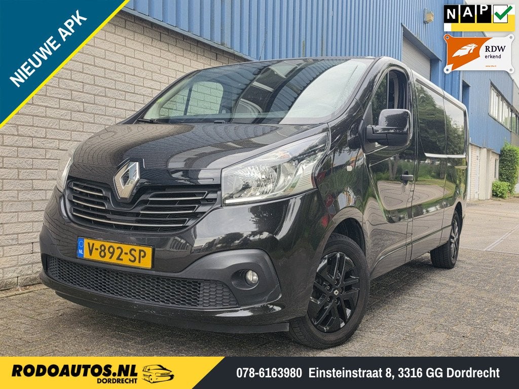 Renault Trafic 1.6 dCi T29L2H1 Formula Edition Camera ✅, Gebruikt, Euro 6, Renault, Zwart