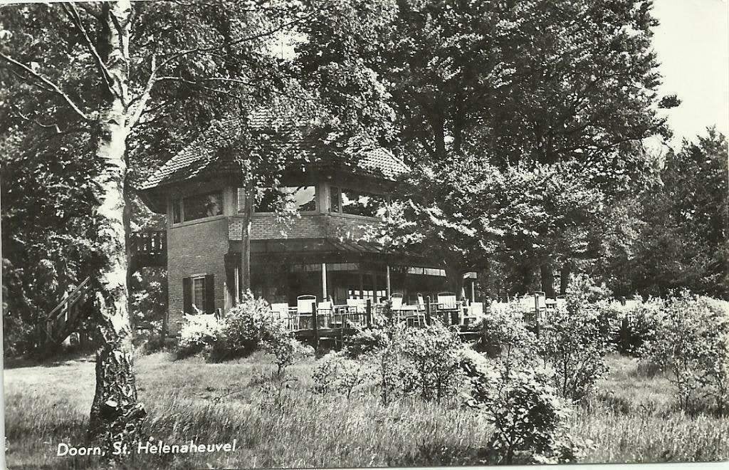 AK Doorn - Restaurant Theeschenkerij Chalet St. Helenaheuvel, Verzenden, 1960 tot 1980, Ongelopen, Utrecht