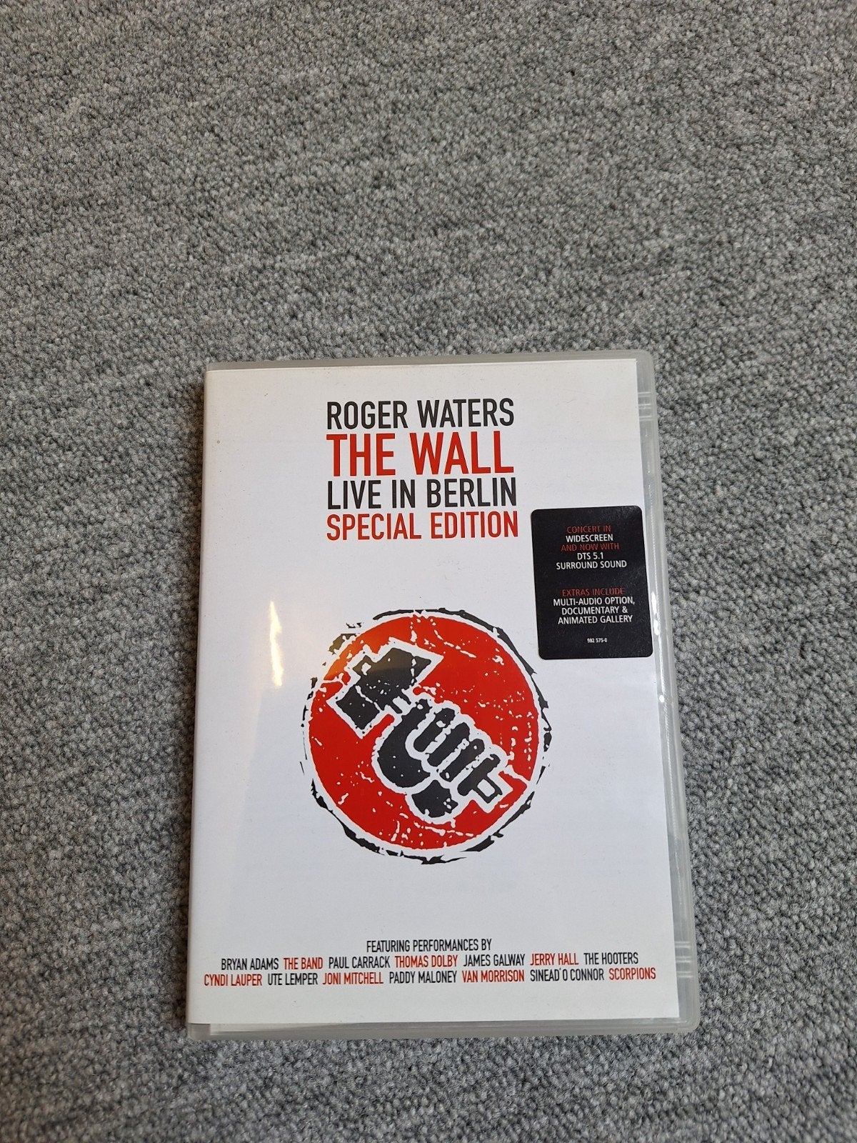 Roger Waters The Wall Live in Berlin Special Edition DVD, Cd's en Dvd's, Ophalen, Engels, Alle leeftijden, Nederlands