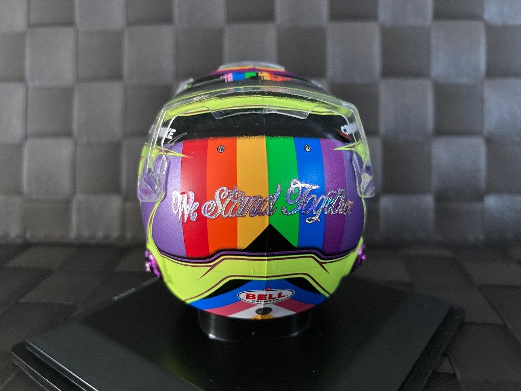 ✅ Lewis Hamilton 1:5 helm 2022 Canadian GP Mercedes AMG W13, Ophalen of Verzenden, Nieuw, Formule 1