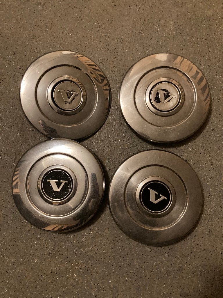 Set van 4 wieldoppen met naafdop voor Volvo 240, Ophalen of Verzenden