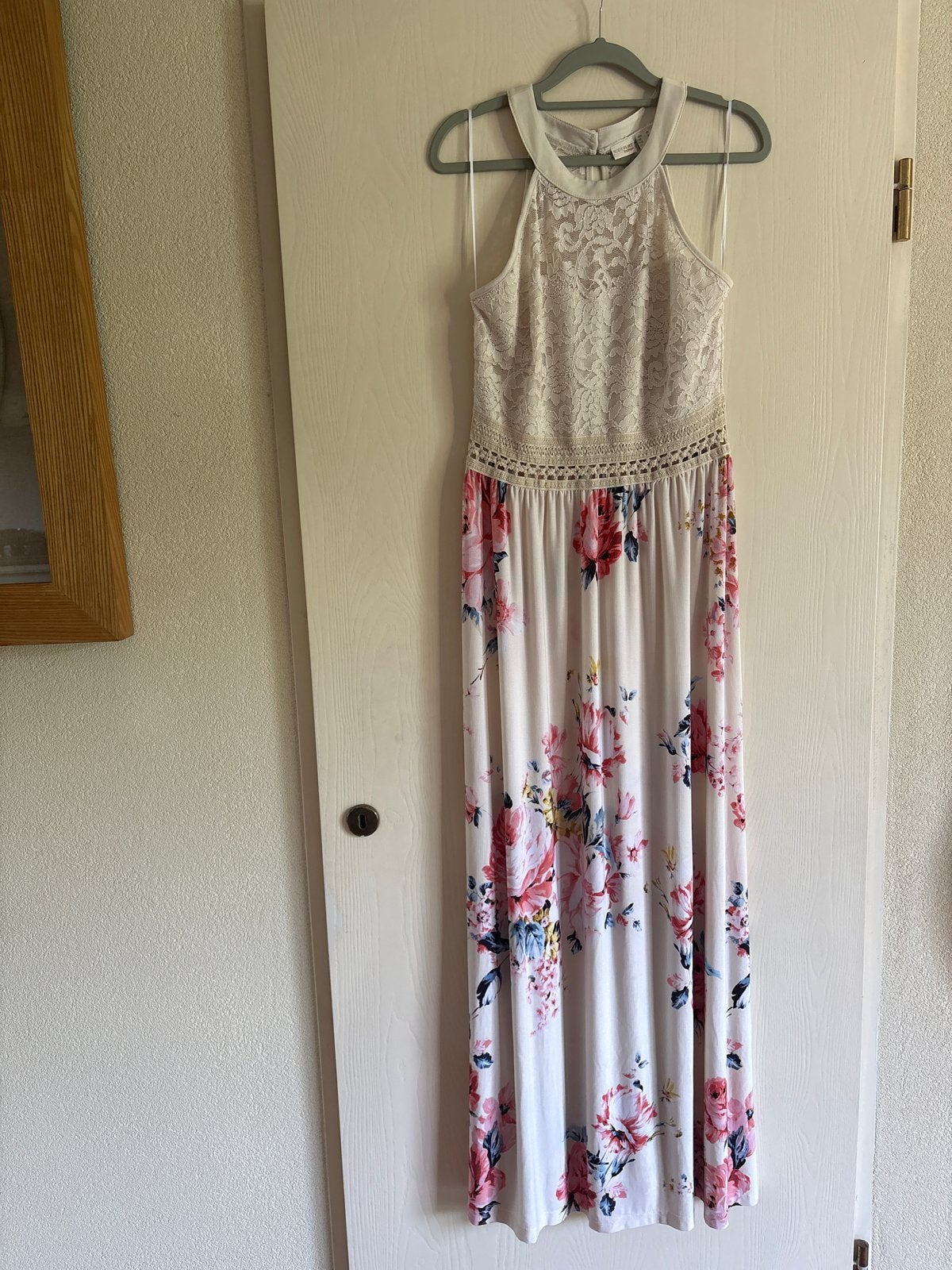 Zomerjurk maat 40 met strech en bloemenprint, Maat 38/40 (M), Overige kleuren, Ophalen of Verzenden, Gedragen