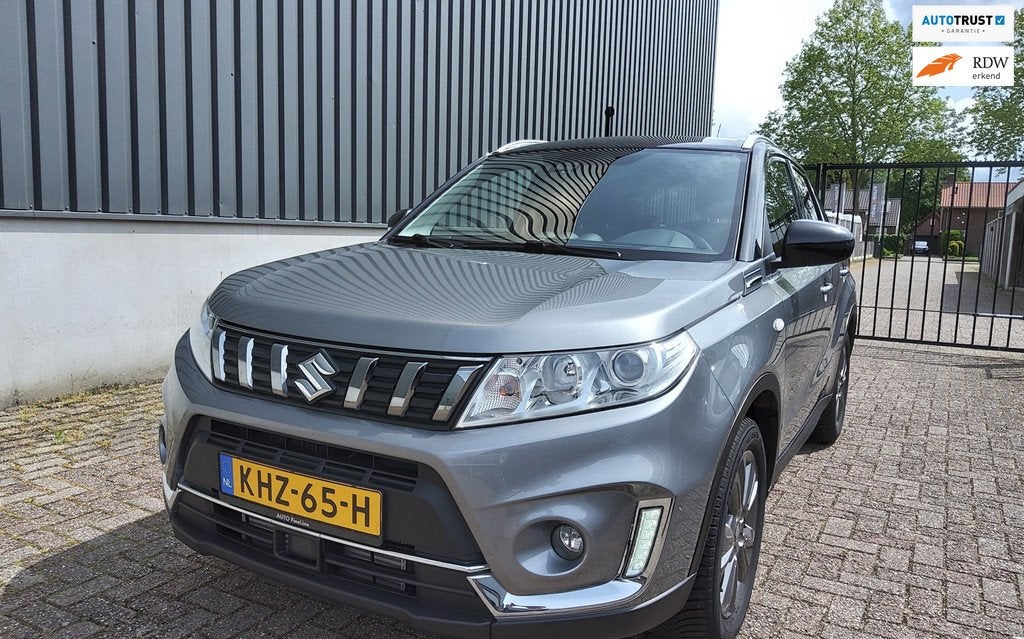 Suzuki Vitara 1.0 Boosterjet Allgrip S|afb trekhaak|AUTOMAAT, Auto's, Suzuki, Automaat, Stof, Gebruikt, Met garantie (alle)
