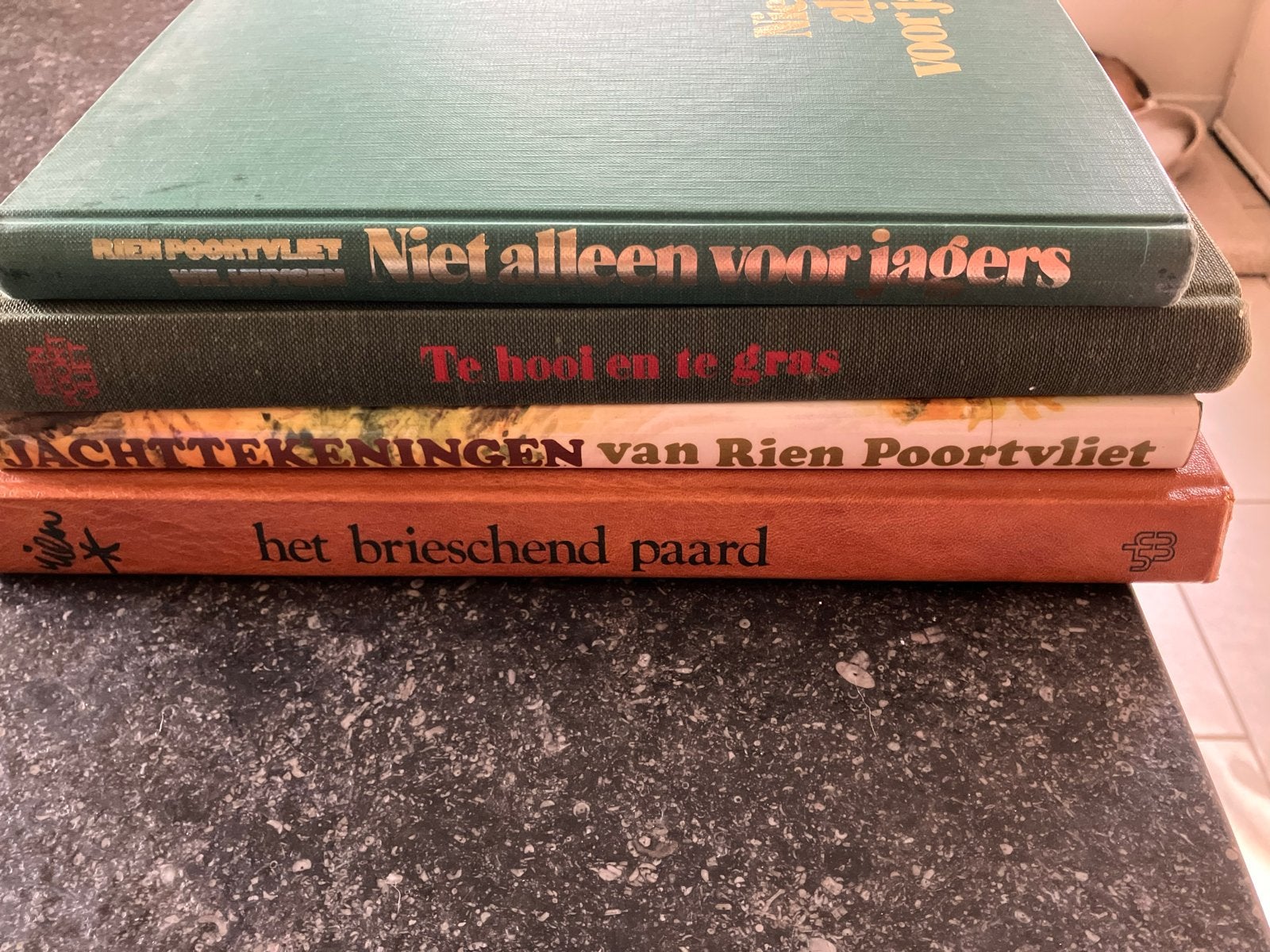 Rien Poortvliet Boeken - 4 Stuks, Ophalen, Gelezen, Natuur algemeen