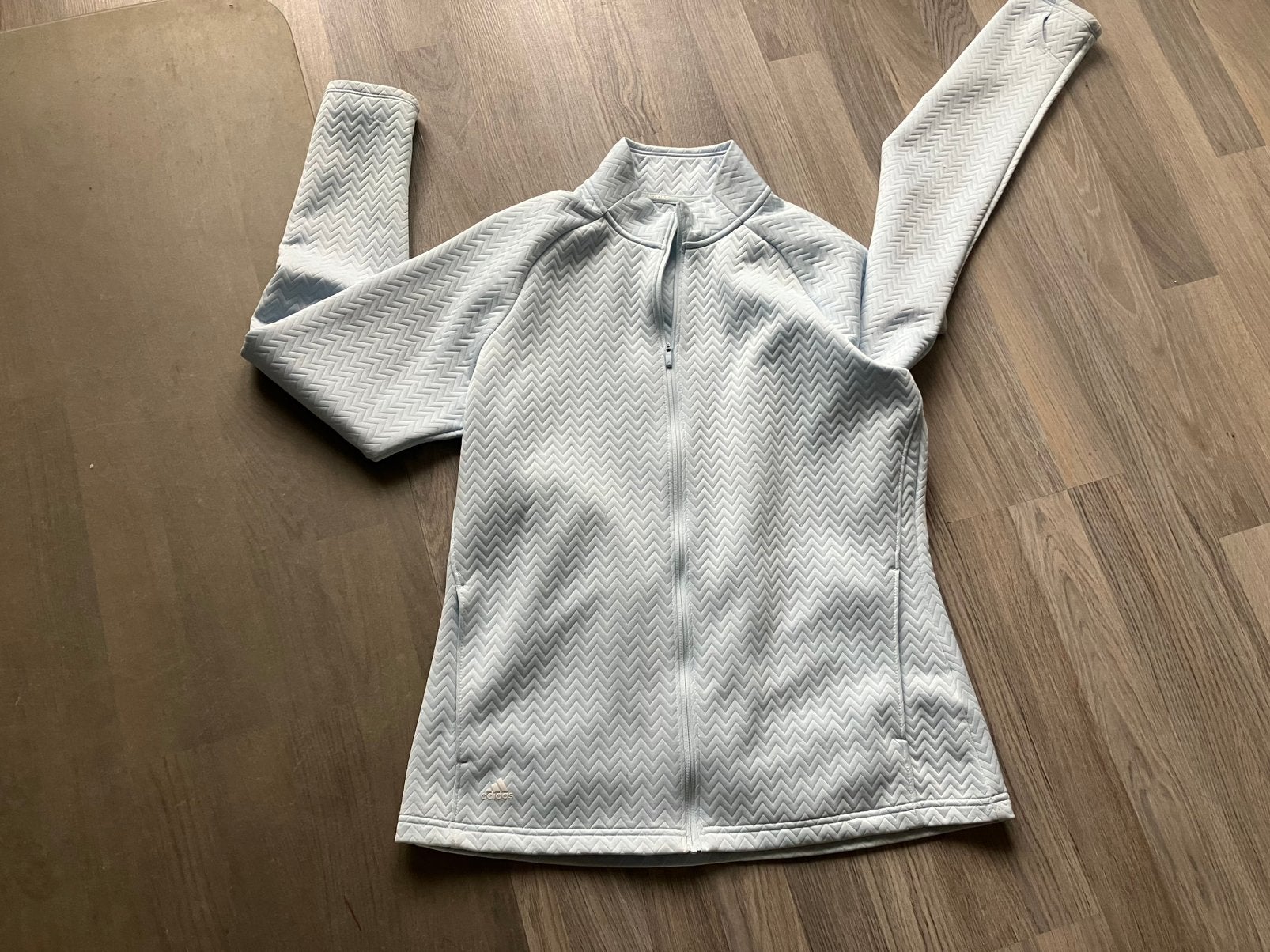 Prachtig lichtblauw golf vest Adidas maat L super koopje, Kleding | Dames, Sportkleding, Ophalen of Verzenden, Zo goed als nieuw