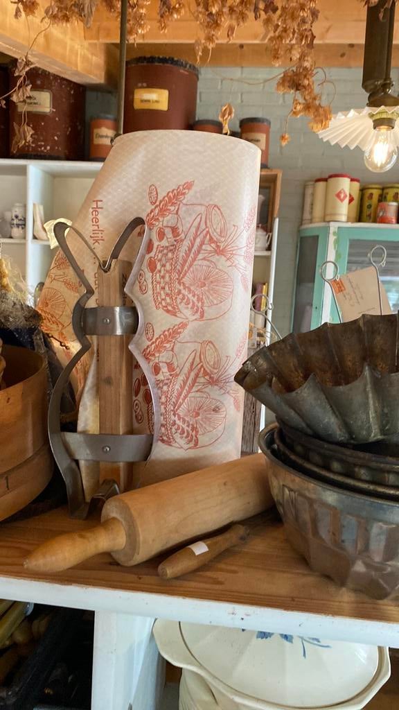 Oude bakvorm haas, Antiek en Kunst, Curiosa en Brocante, Ophalen of Verzenden