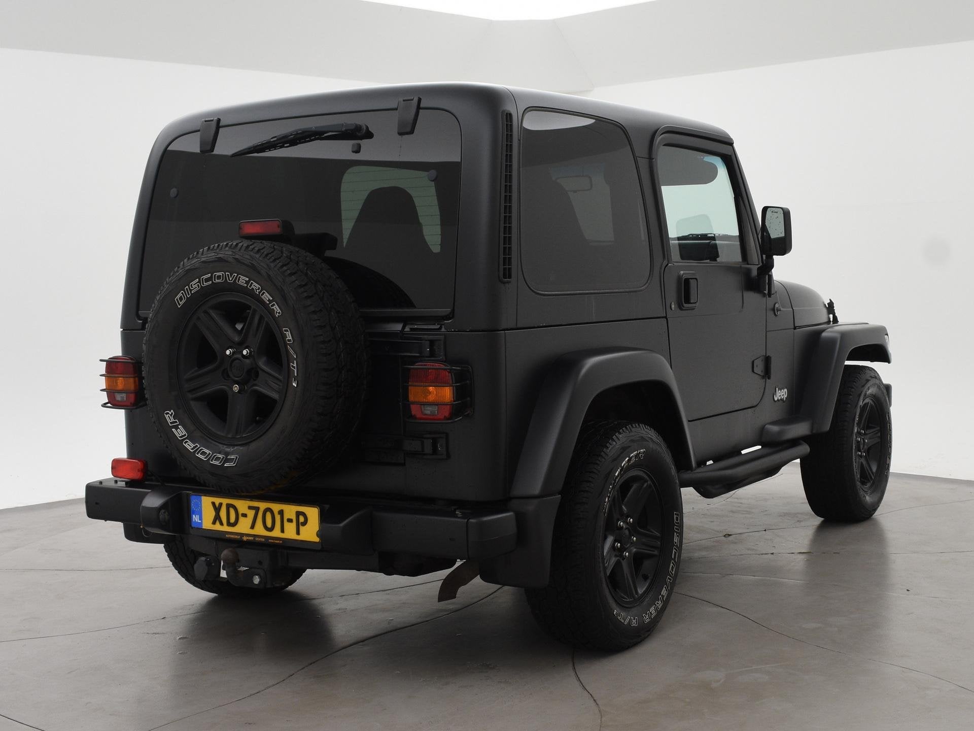 Jeep Wrangler 2.5i 4X4 SOFTTOP + HARDTOP | LEDER | APPLE CAR, Auto's, Gebruikt, 118 pk, 4 cilinders, 2000 kg